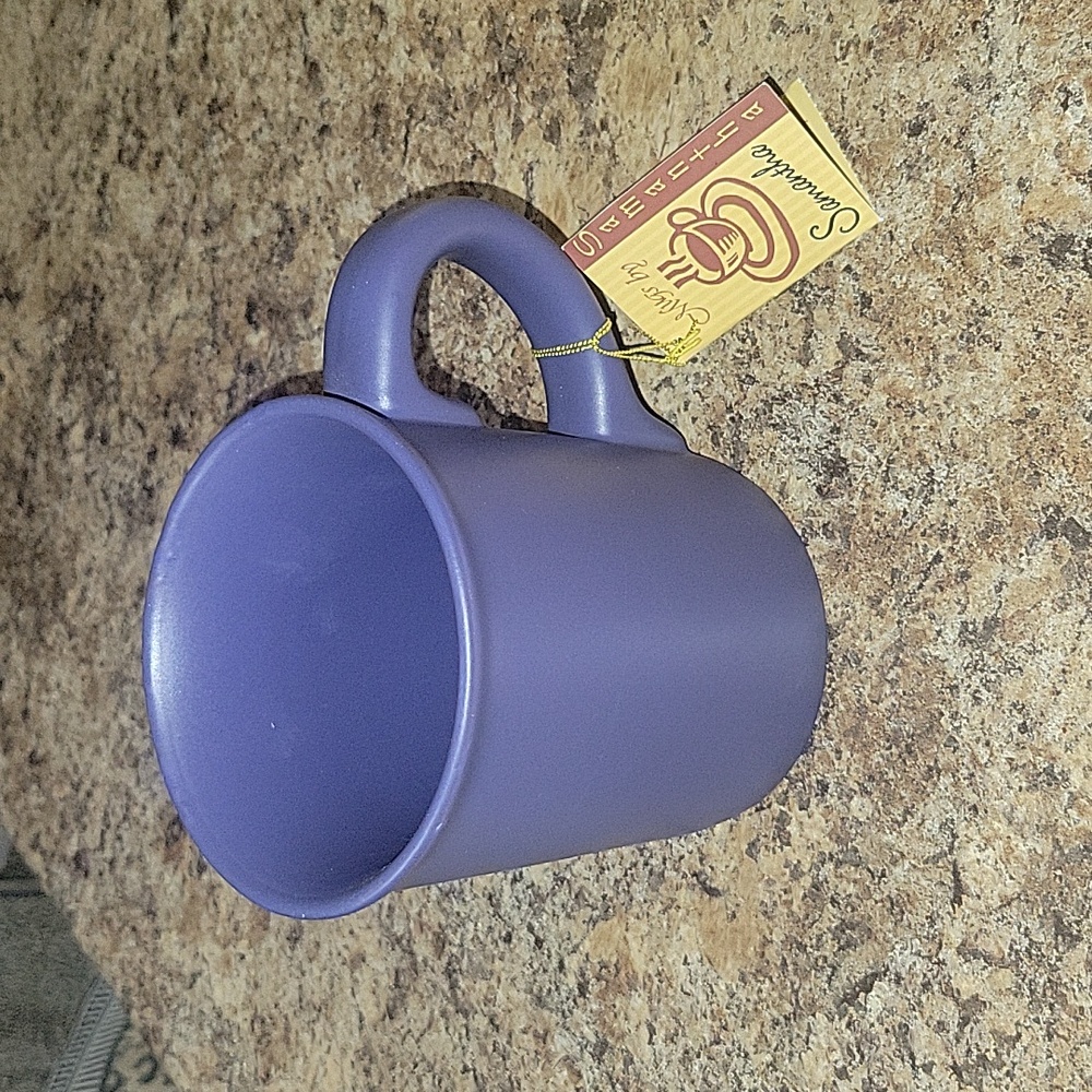 MUG...PURPLE 20 oz FREE